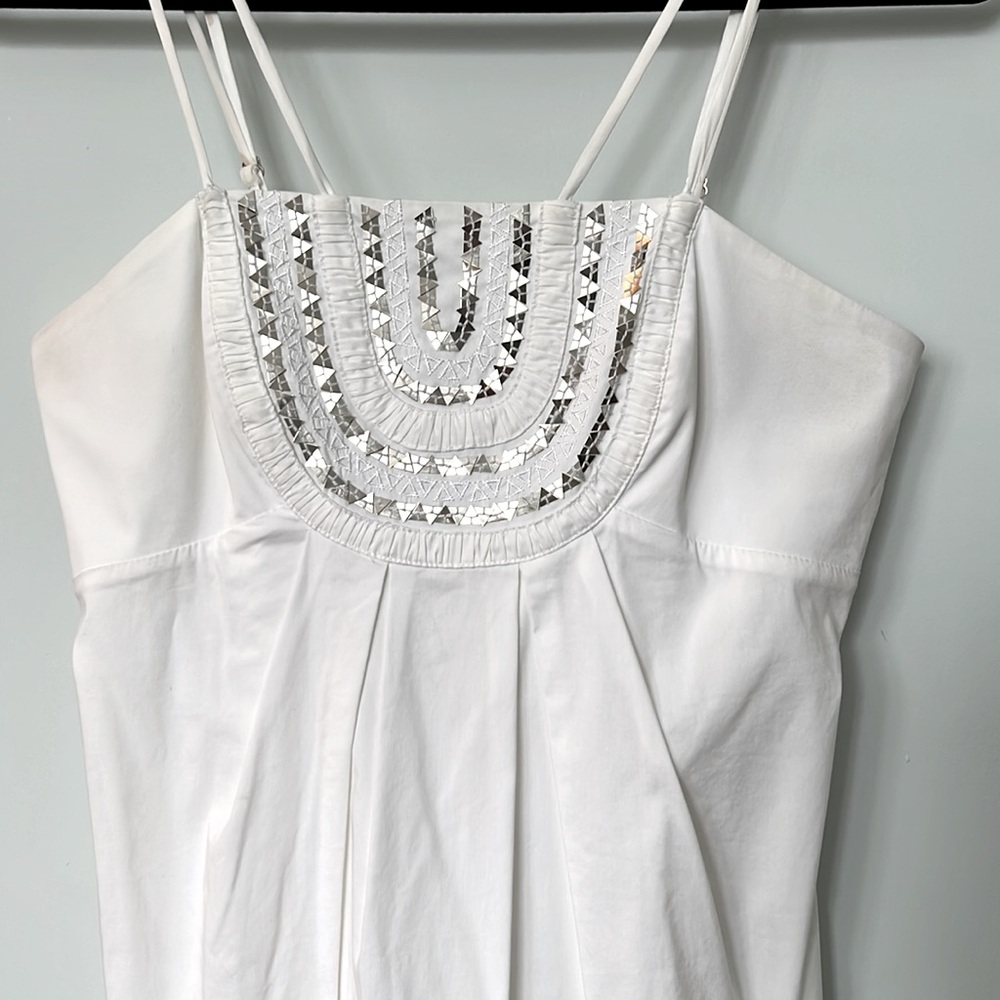 BCBG White Sundress -Size XS